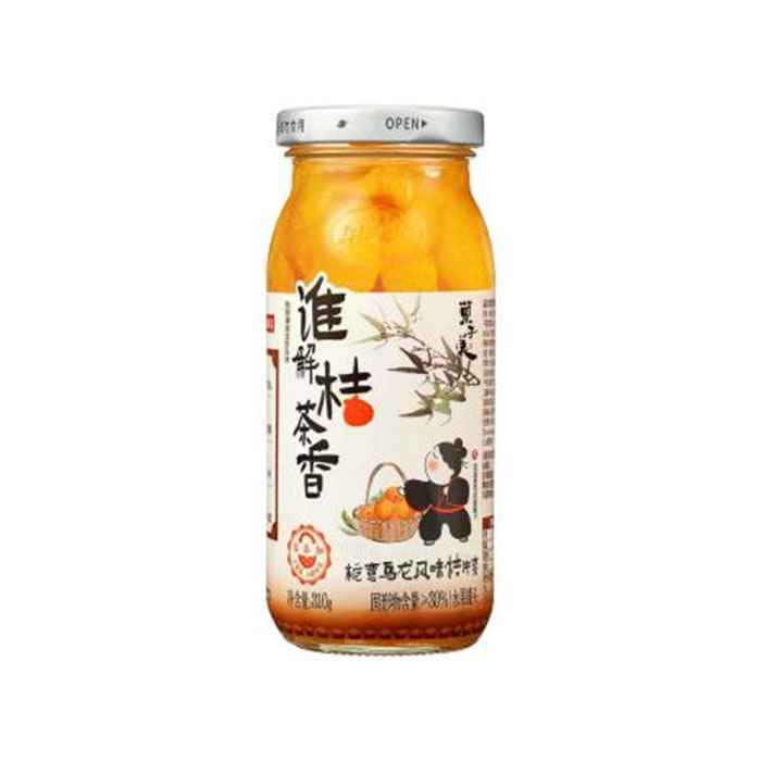 栀意乌龙风味桔片爽